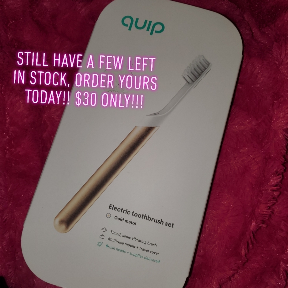 Quip toothbrush